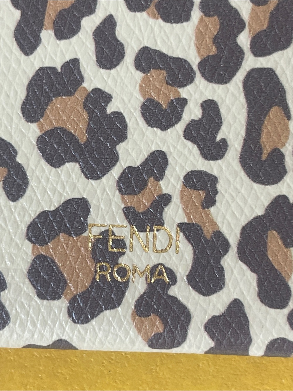 Fendi Best Friends Forever Animal Card Case, - Picture 4 of 8
